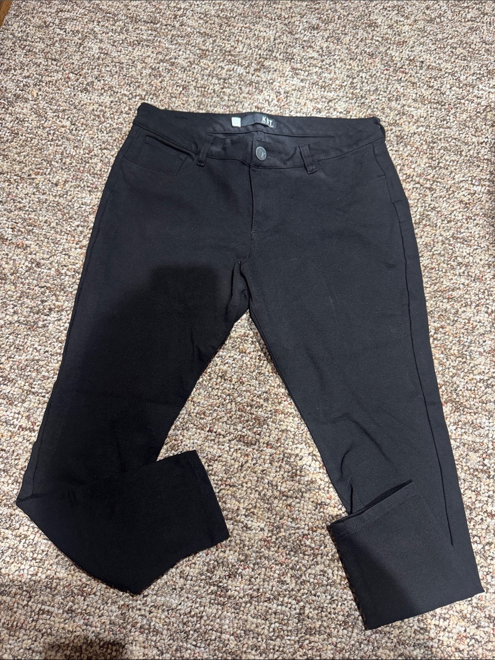 Kut from the Kloth Black Cropped Pants